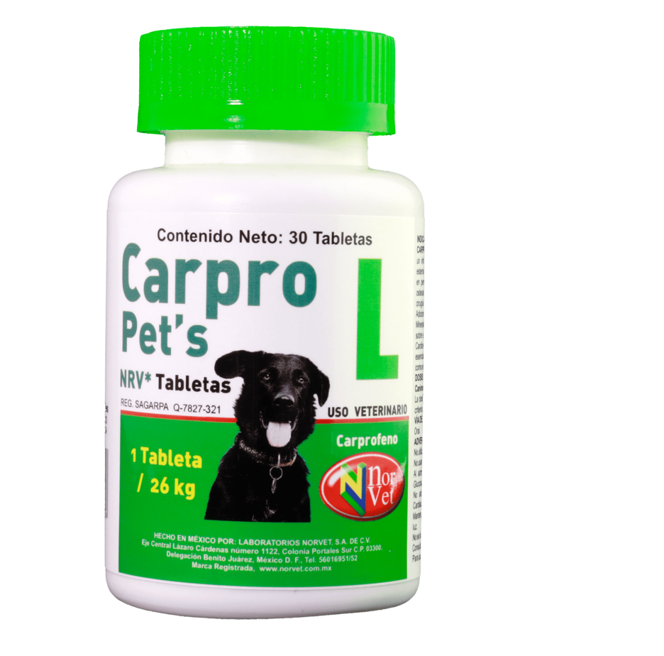 Carpro Pets L NRV 30 tabletas ( Carprofeno )